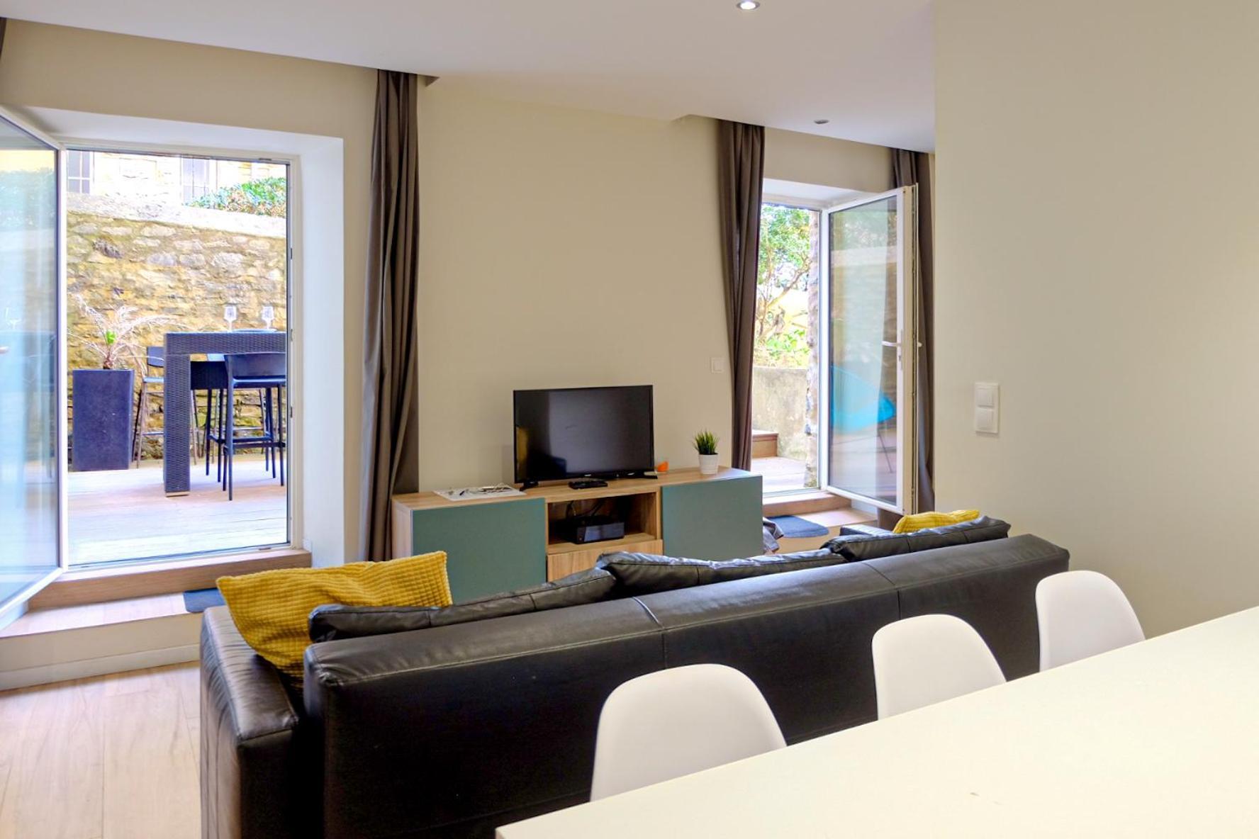 Magnifique Appartement Avec Terrasse, Parking Et Vue Sur L'Ocean Pour 5 Биарриц Экстерьер фото