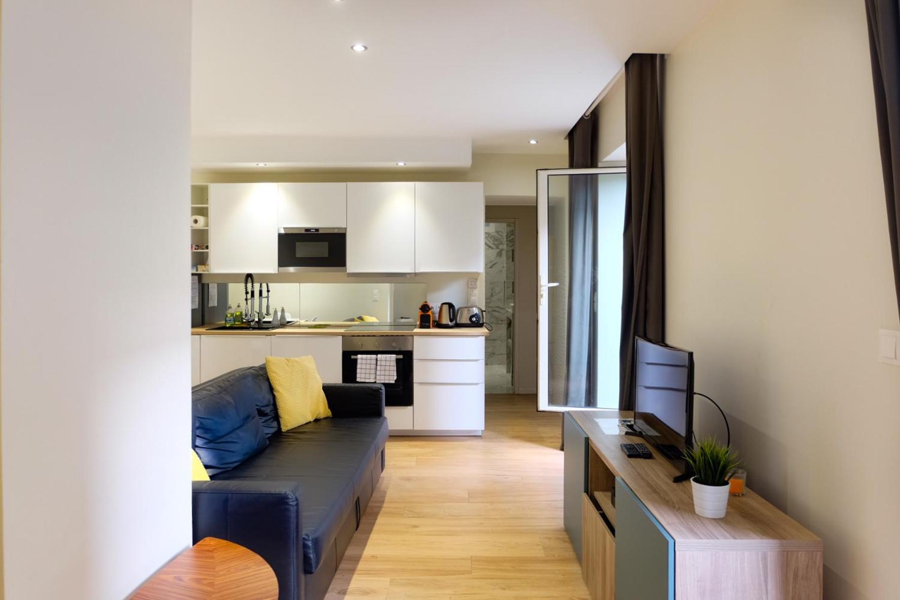 Magnifique Appartement Avec Terrasse, Parking Et Vue Sur L'Ocean Pour 5 Биарриц Экстерьер фото